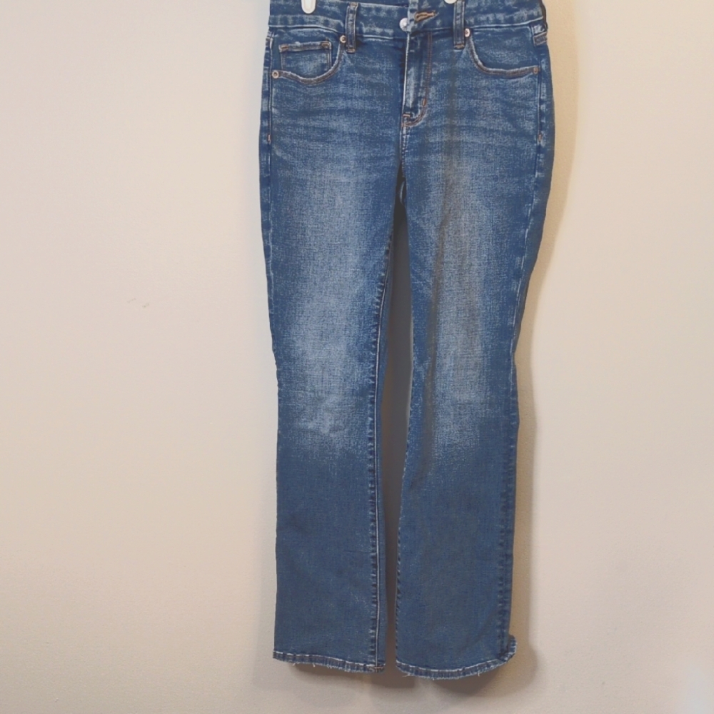American Eagle Next Level Curvy High-Waisted Skinny Kick Jeans Short Size 4 27W